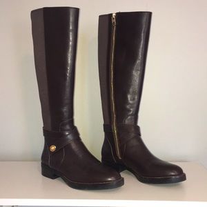 Turnlock riding boot Coach F1010, mahogany